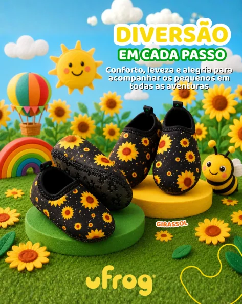 Arte criada para a UFrog Brasil